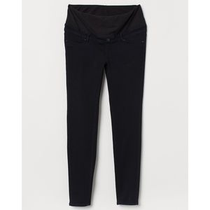 H&M Mama Maternity Super Slim-fit Black Pants